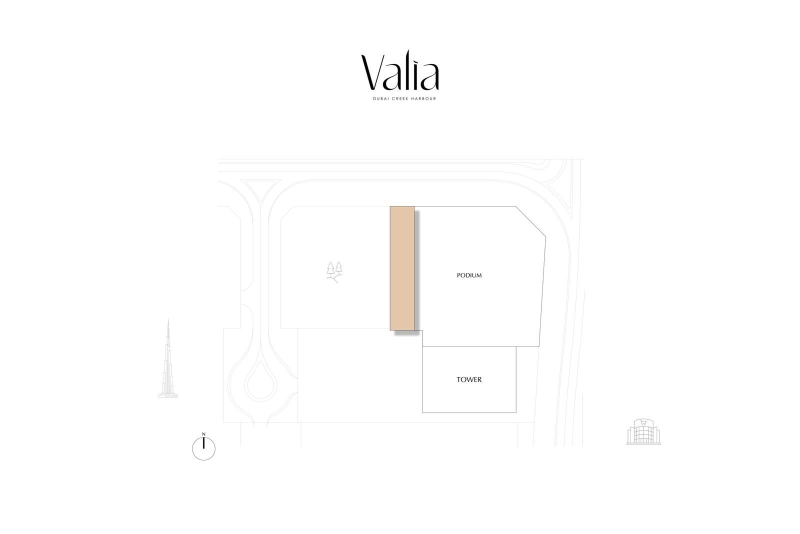 Valia tower wise unit plan